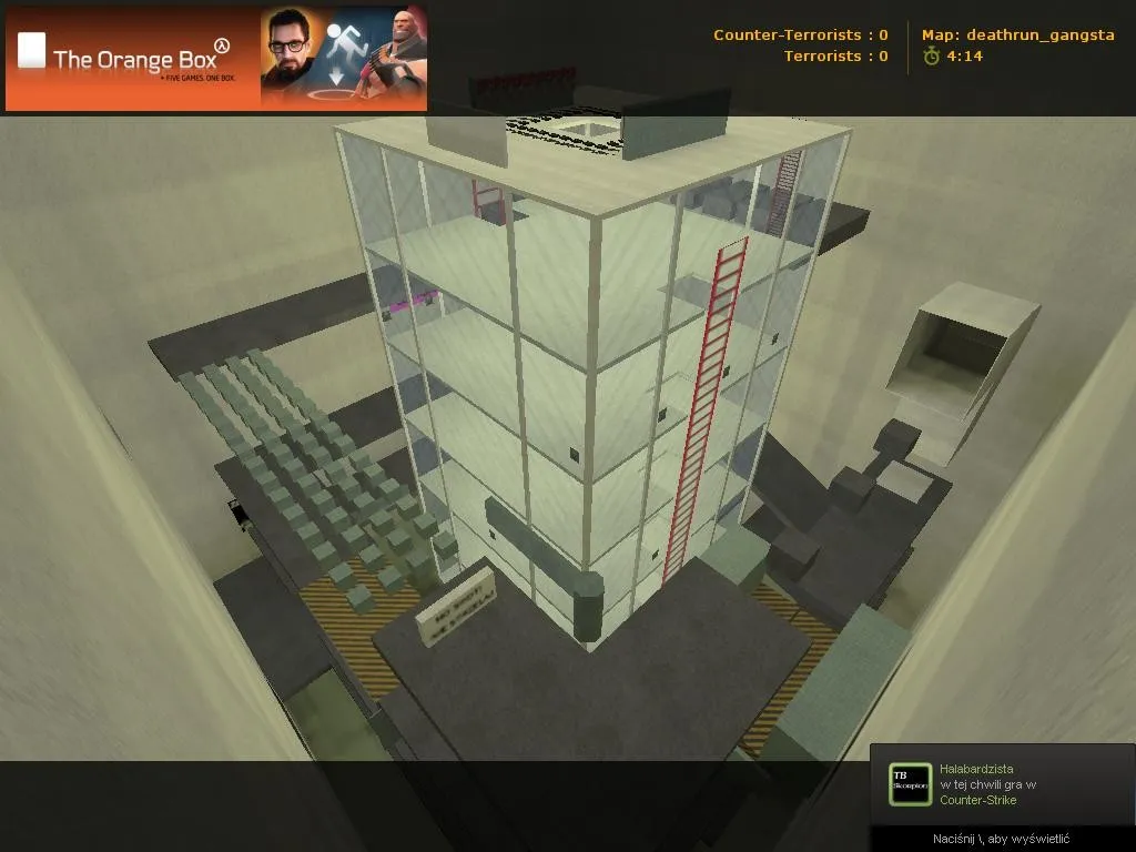 Скриншот Карта «deathrun_gangsta» для CS 1.6
