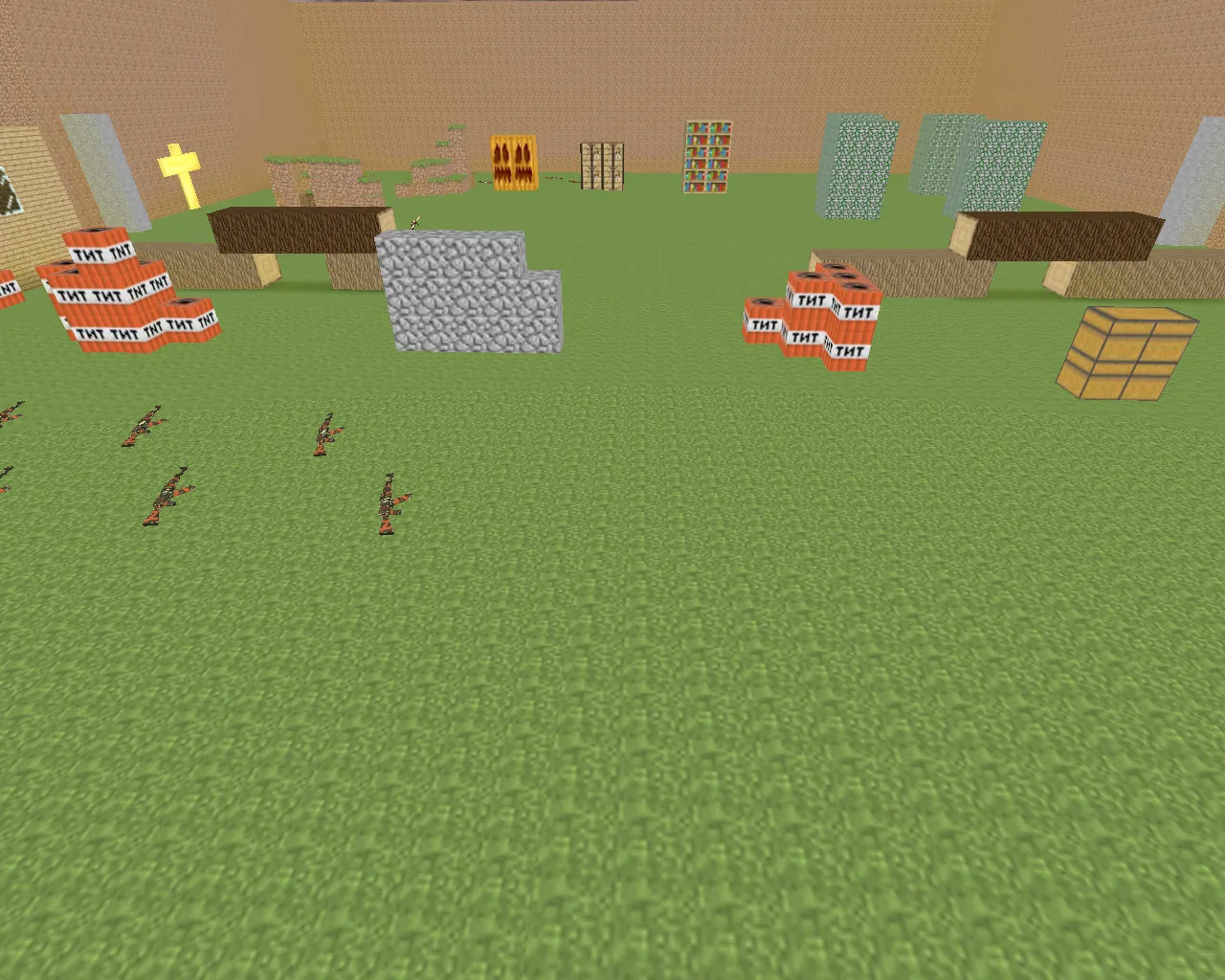 Скриншот  aim_minecraft2 для CS 1.6: разбор карты, тактика тренировок, точки, .nav и оптимизация