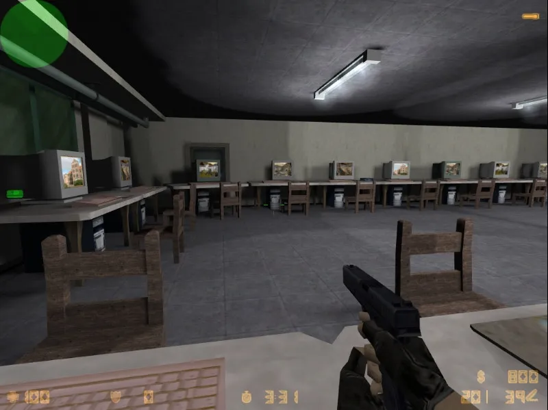 Скриншот  Карта de_lanparty для CS 1.6 - Тактическая игра на высоком уровне