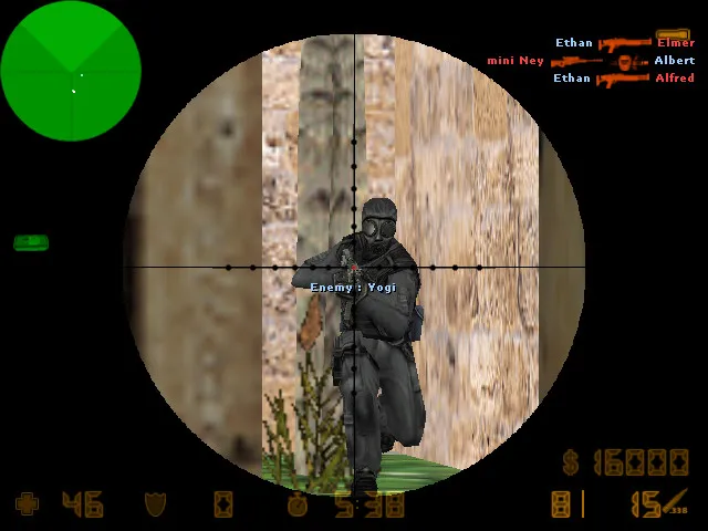 Скриншот  de_dust32 для CS 1.6: баланс сторон, точки, .nav, оптимизация wpoly/epoly и советы по настройке