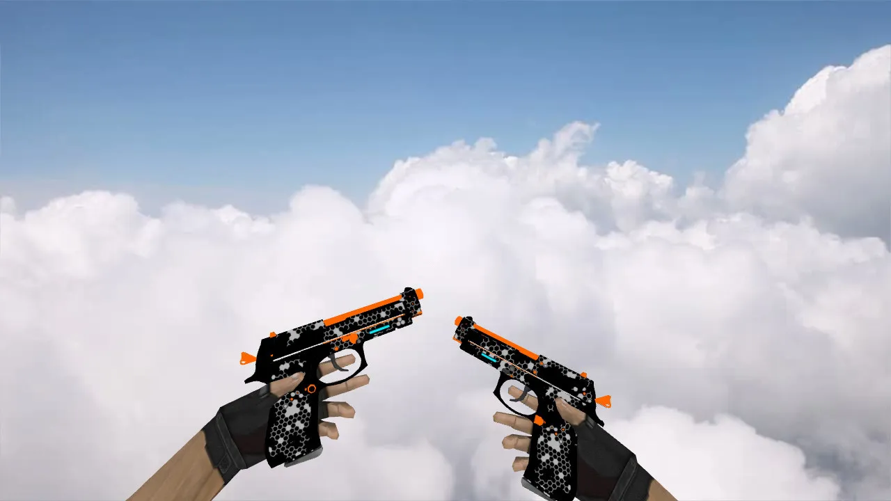 Скриншот Модель «Dual Berettas Next Technology» для CS 1.6 - высокая детализация и качество