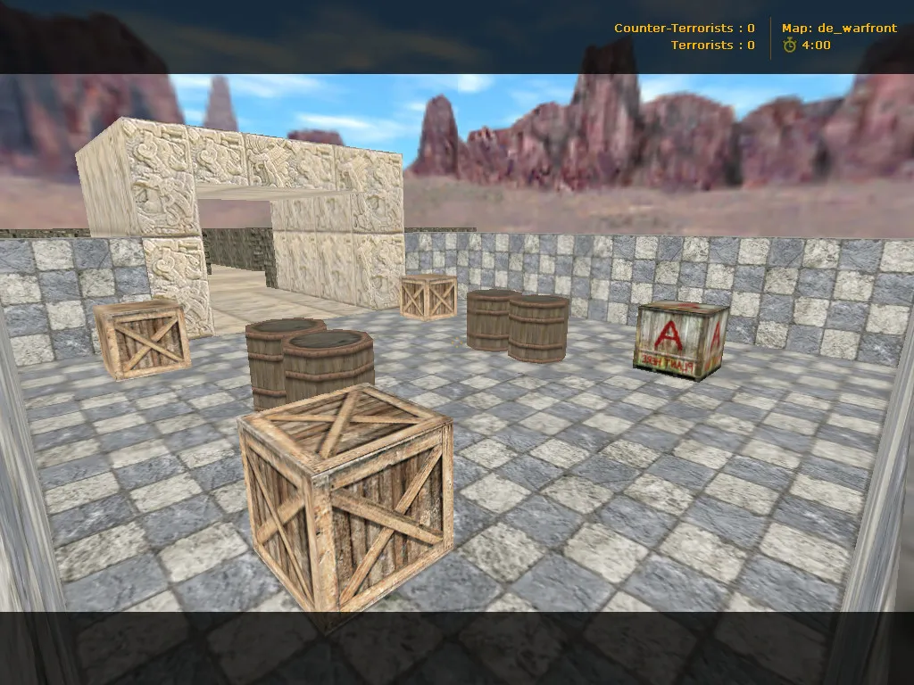 Скриншот Скачать карту de_warfront для CS 1.6 - подробное руководство