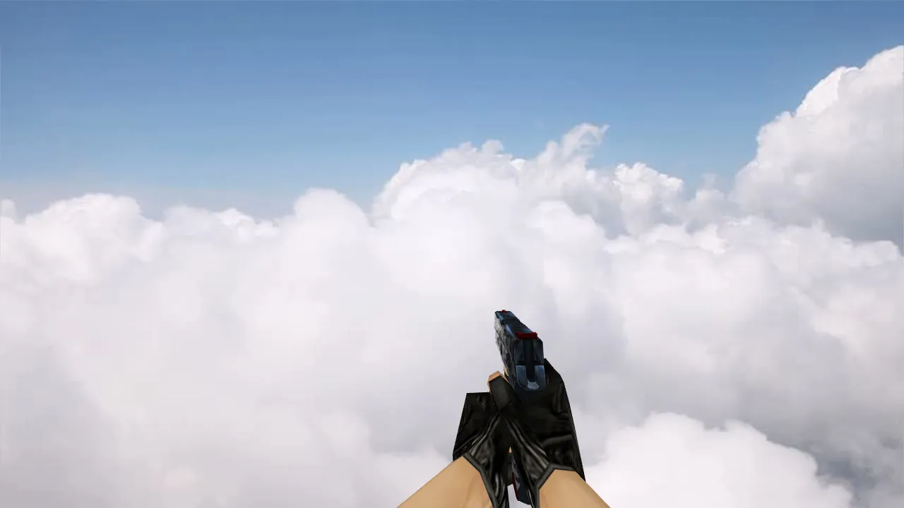 Скриншот Модель P250 White Fang для CS 1.6 - Скачай и играй!