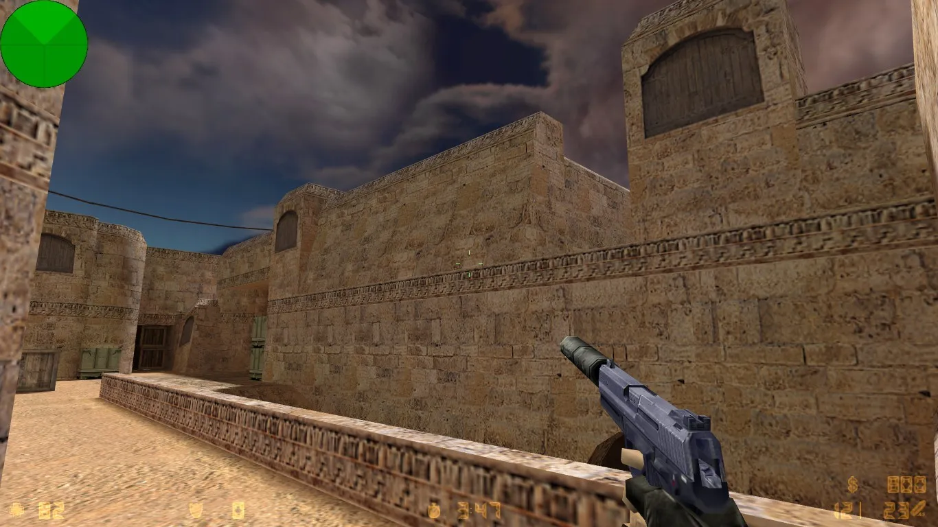 Скриншот  Карта de_hungun_dust2final для CS 1.6 - Тактическое преимущество