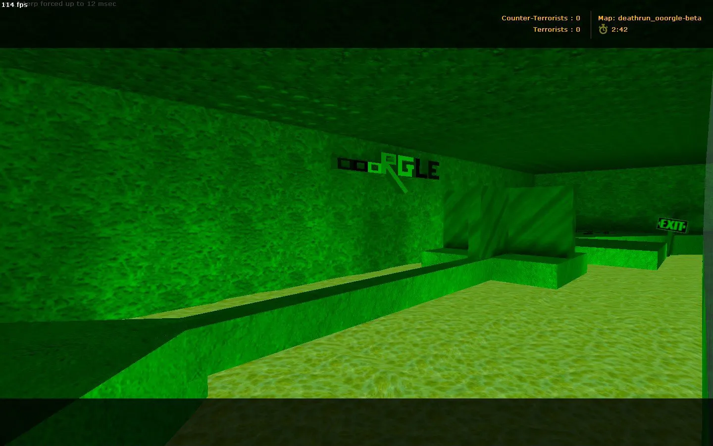 Скриншот  deathrun_ooorgle-beta для CS 1.6: точки, ловушки, .nav для ботов и оптимизация карты