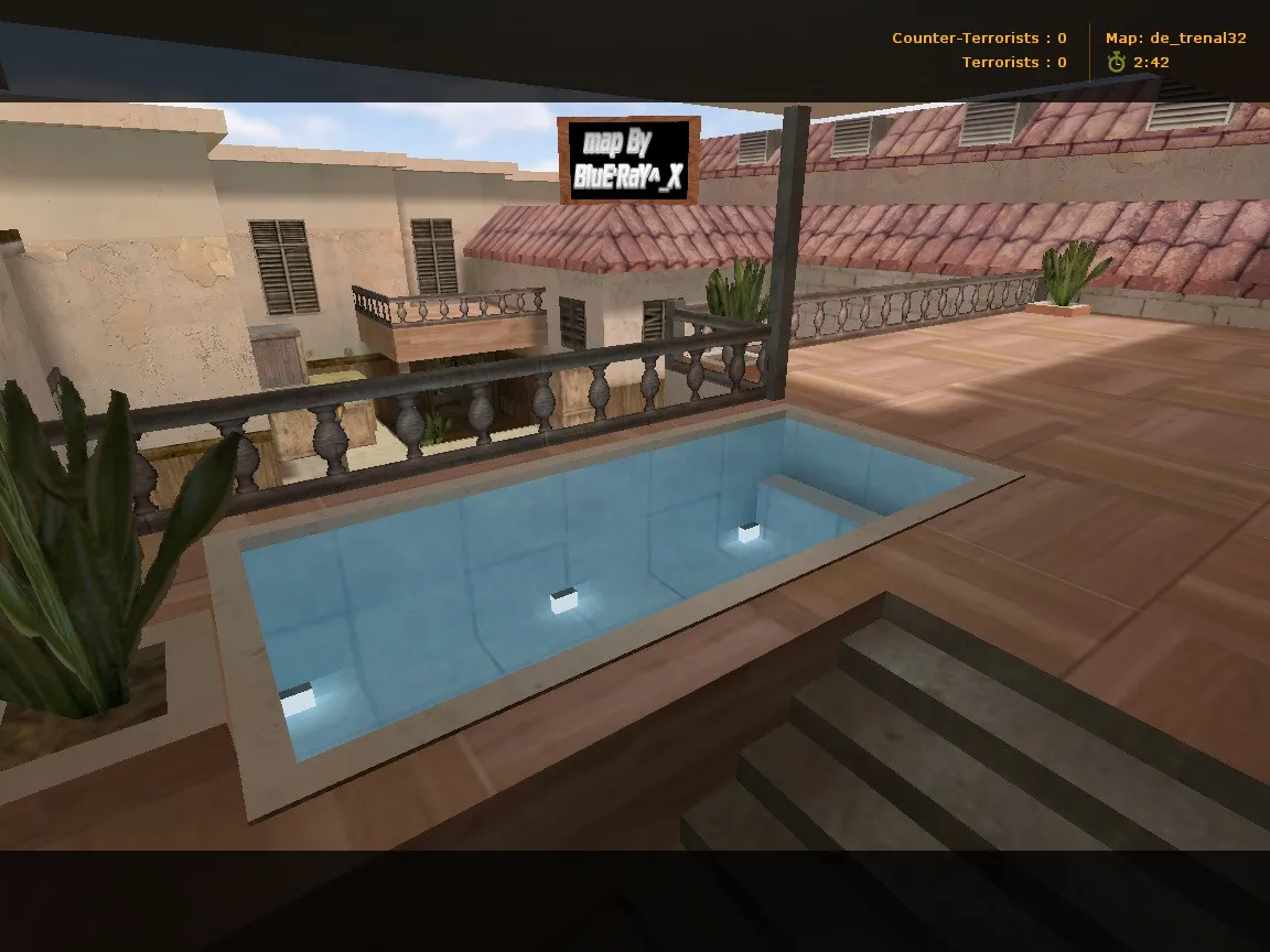 Скриншот  Карта de_trenal32 для CS 1.6: Тактика и стратегии