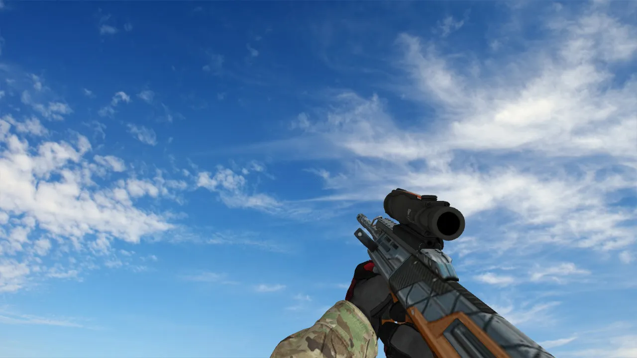 Скриншот Пак моделей оружия Specialist Gloves Crimson Kimono Pack для CS 1.6: v_, p_, w_ модели, звуки, анимация осмотра