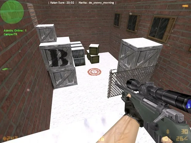 Скриншот  Карта de_snowy_morning для Counter-Strike 1.6 - Полное описание