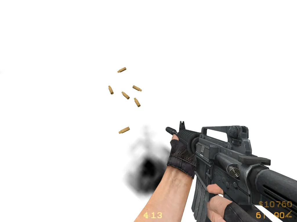 Скриншот  HD Shells Reskin: модель гильз для CS 1.6 с v_, p_, w_ видами, звуками и анимацией осмотра