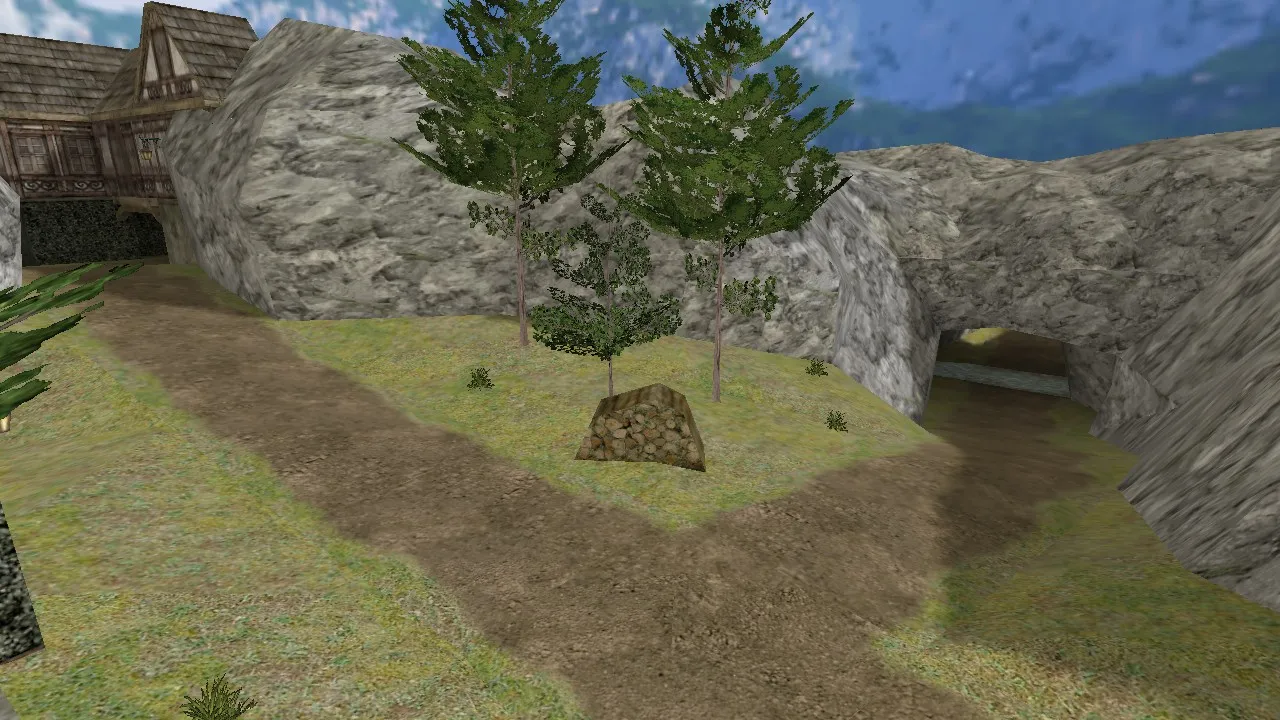 Скриншот Карта de_0815_alps для CS 1.6: тактика сторон, точки, .nav для ботов и оптимизация wpoly/epoly