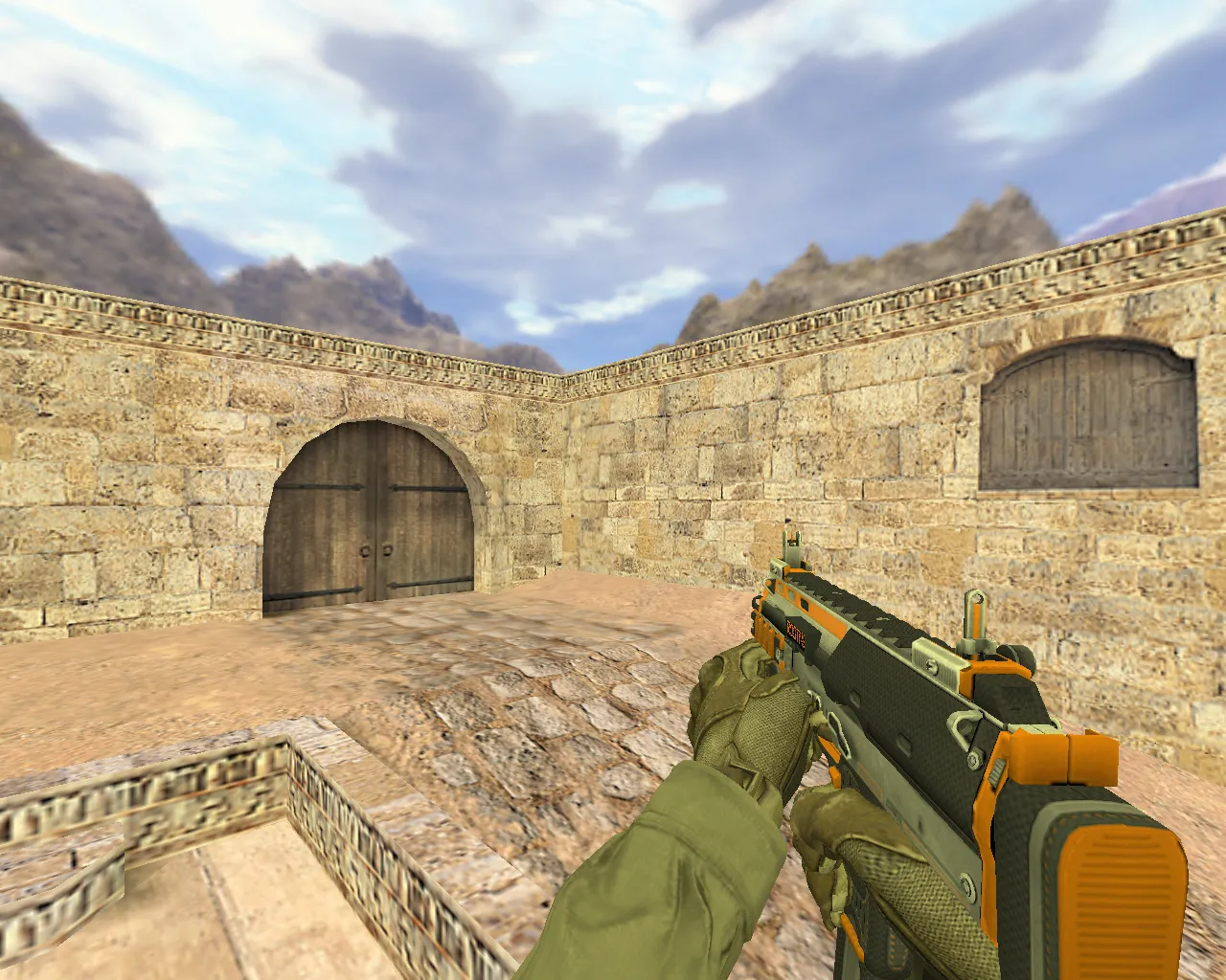 Скриншот Модель «MP7 Роботикс» для CS 1.6 - Уникальная версия оружия