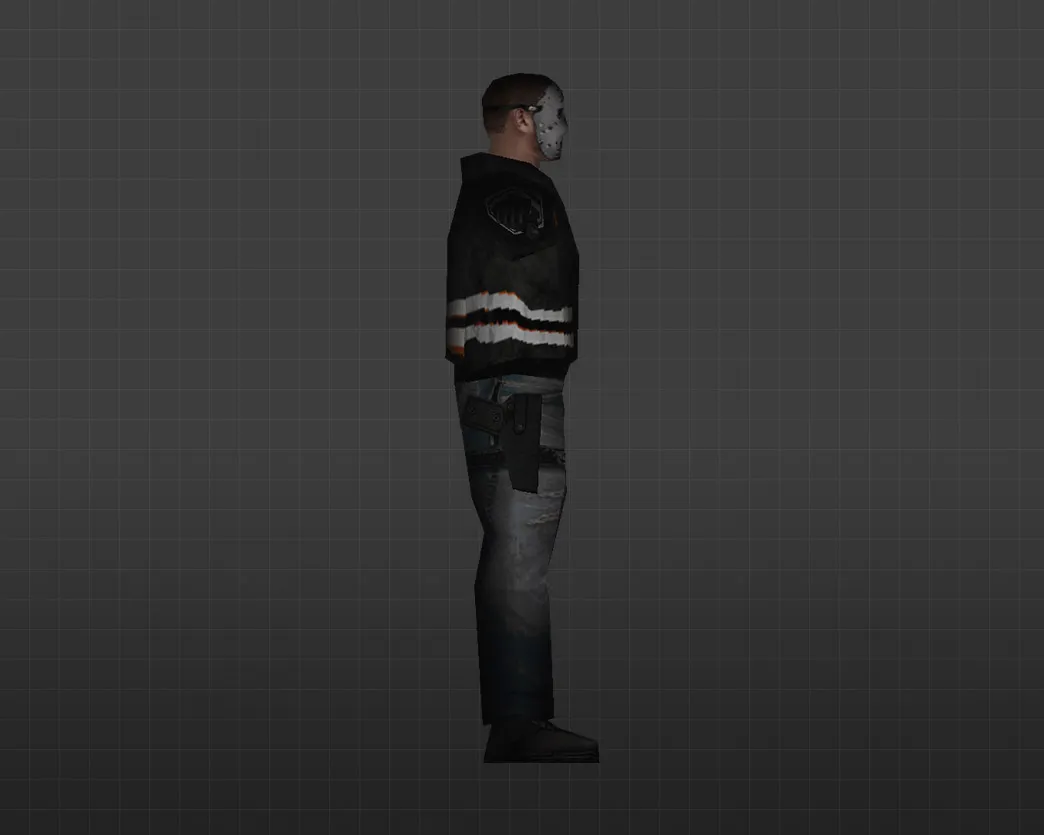 Скриншот Модель «Джейсон» для CS 1.6 - Уникальный скин в штатском