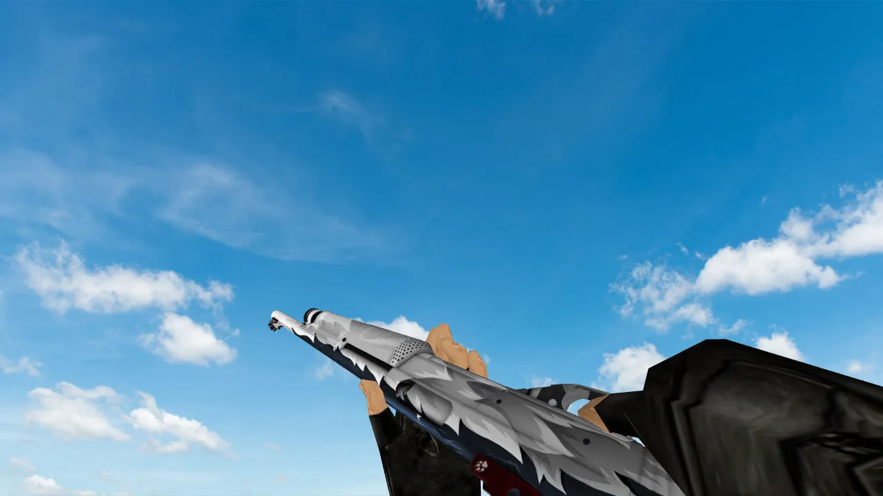 Скриншот Модель «Nova White Fang» для CS 1.6 - Качество и Тактика