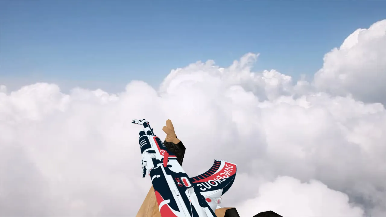 Скриншот Модель «AK-47 Dangerous» для CS 1.6 - Высокое качество и детализация