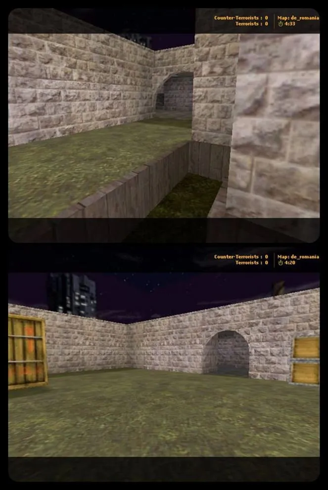 Скриншот  Карта de_romania для CS 1.6: Тактика и особенности