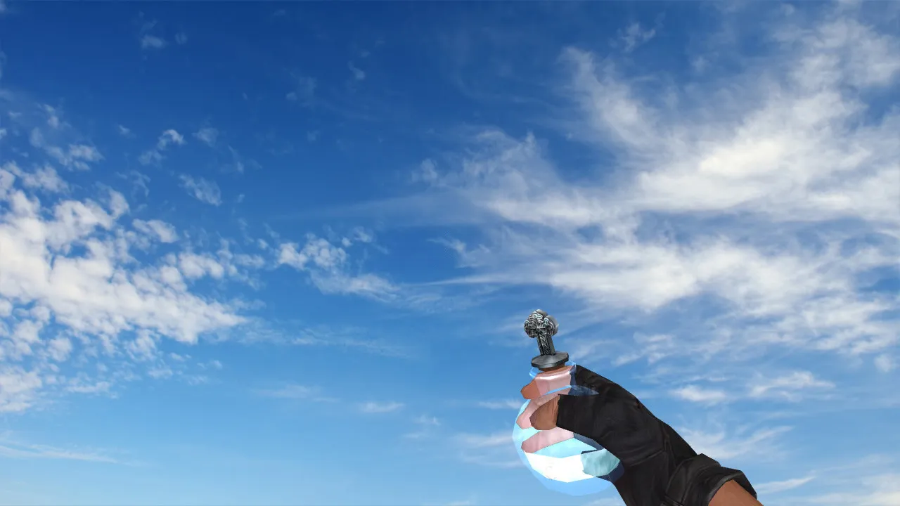 Скриншот Модель «Святая граната» для CS 1.6: v_, p_, w_ модели, звуки, анимация осмотра и качество текстур