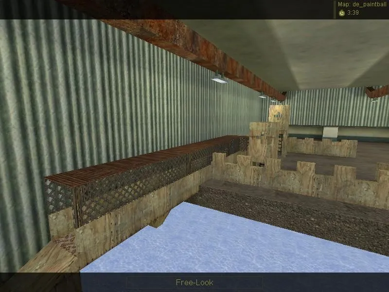 Скриншот Карта «de_paintball» для CS 1.6