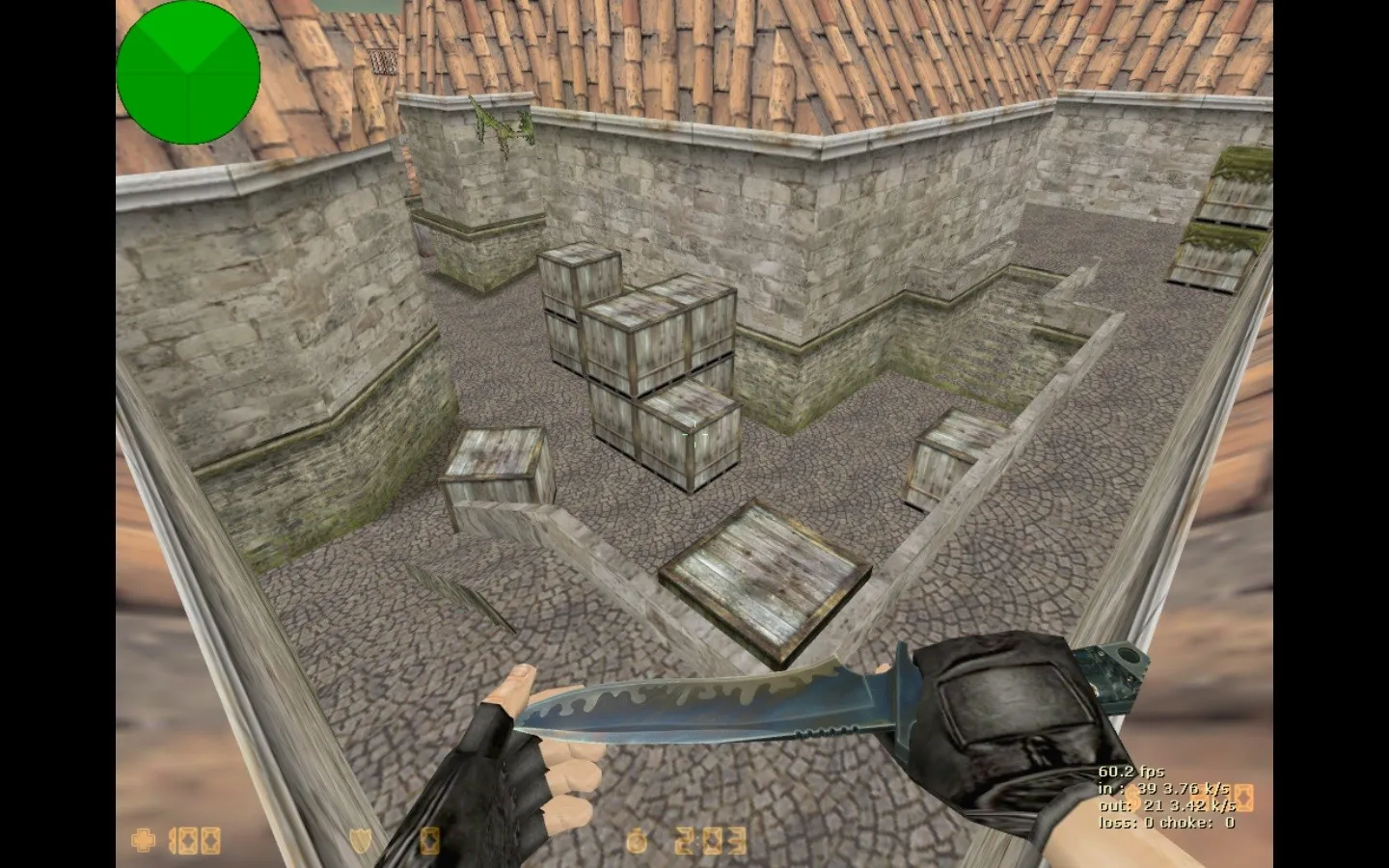 Скриншот  de_clanfal карта для CS 1.6: точки, баланс сторон, .nav для ботов, оптимизация wpoly/epoly