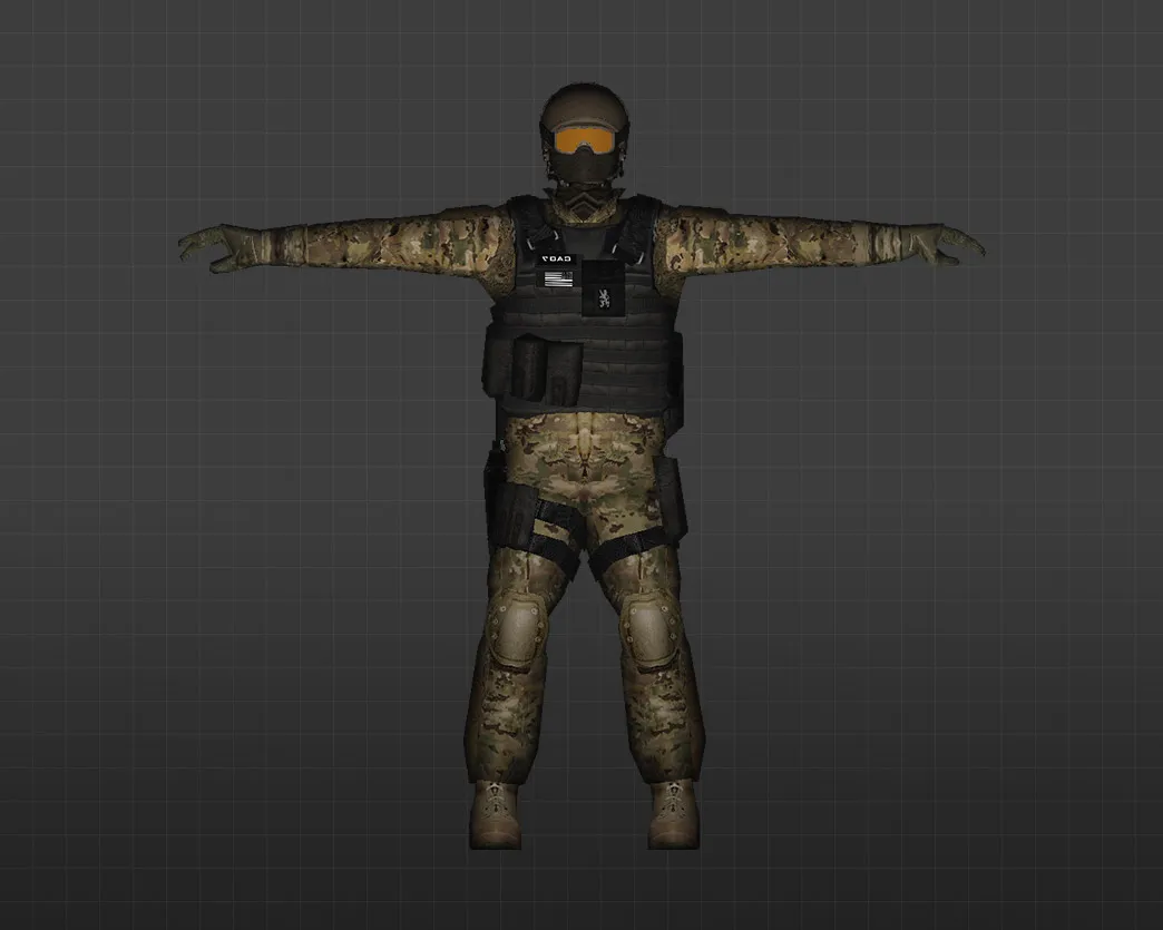 Скриншот Модель «Морские котики» для CS 1.6 – Скин для игроков