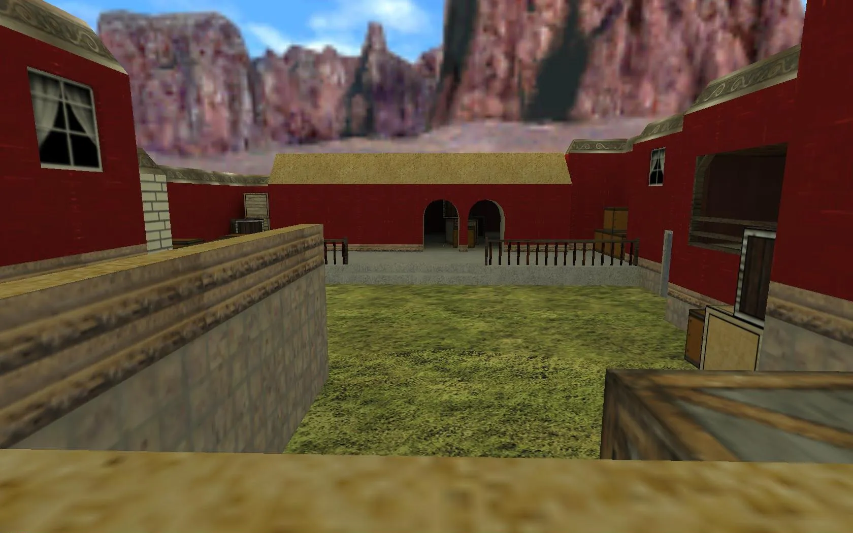 Скриншот Карта de_winz для CS 1.6 - Тактические возможности и обзор