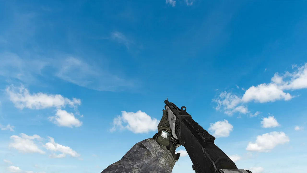 Скриншот  Пак моделей оружия «CoD MW3 Pack» для CS 1.6: v_, p_, w_ модели, звуки, анимация осмотра и текстуры