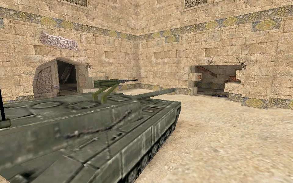 Скриншот  Карта de_scud_2k1 для CS 1.6 - Тактический геймплей и оптимизация