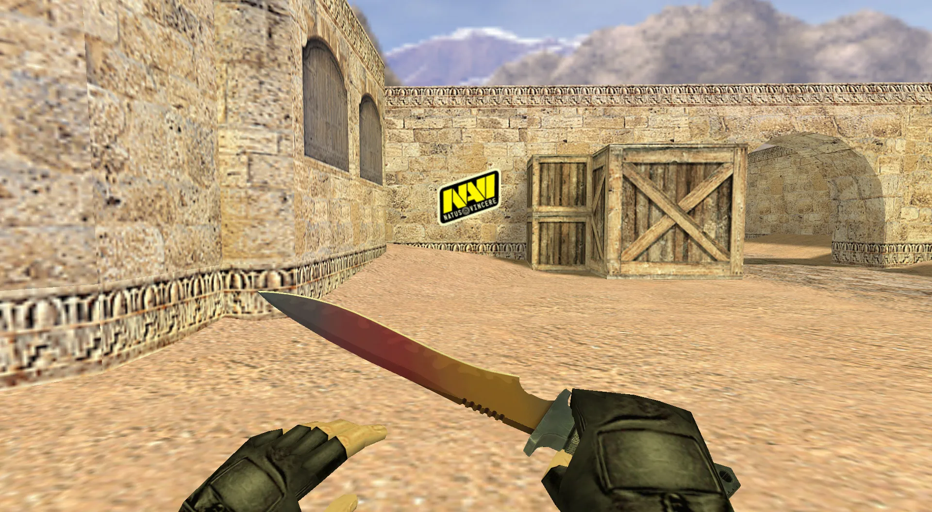 Скриншот Граффити «NaVi Logo» для CS 1.6 - Киберспорт