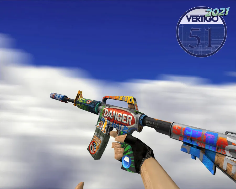 Скриншот Пак скинов «Vertigo 2021» для CS 1.6: v_ p_ w_ модели оружия, звуки и осмотр