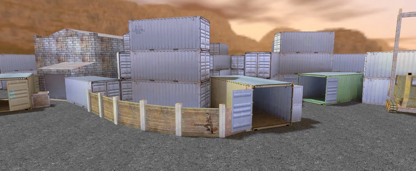 Скриншот  Карта de_unload для CS 1.6 - Подробное описание и тактики