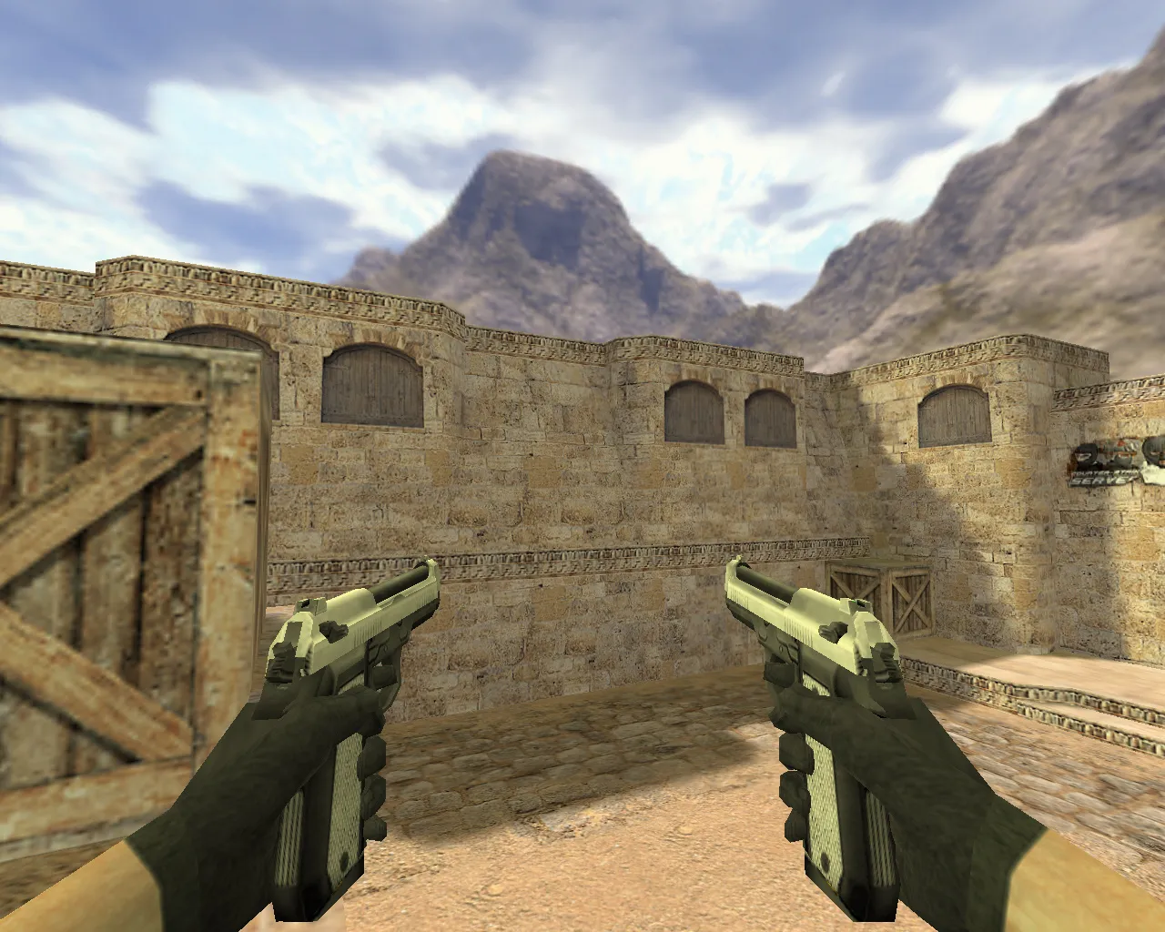 Скриншот Модель Dual Elites Серебро для CS 1.6 – Качество и стиль