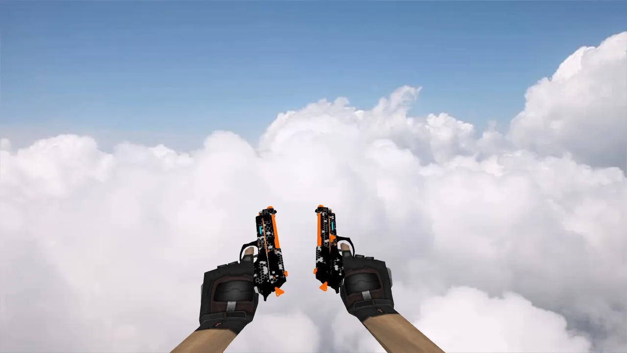 Скриншот Модель «Dual Berettas Next Technology» для CS 1.6 - высокая детализация и качество