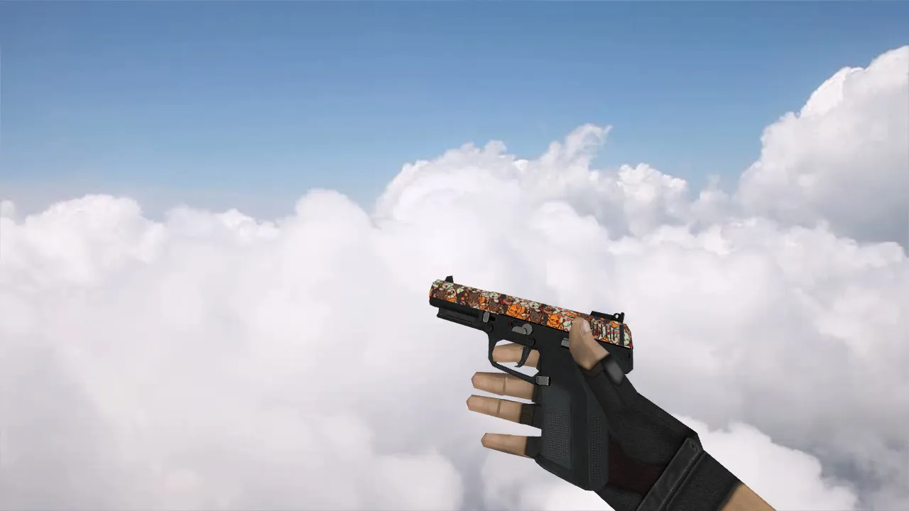 Скриншот Модель Five-Seven «Лапки» для CS 1.6 - Качественные текстуры и анимация