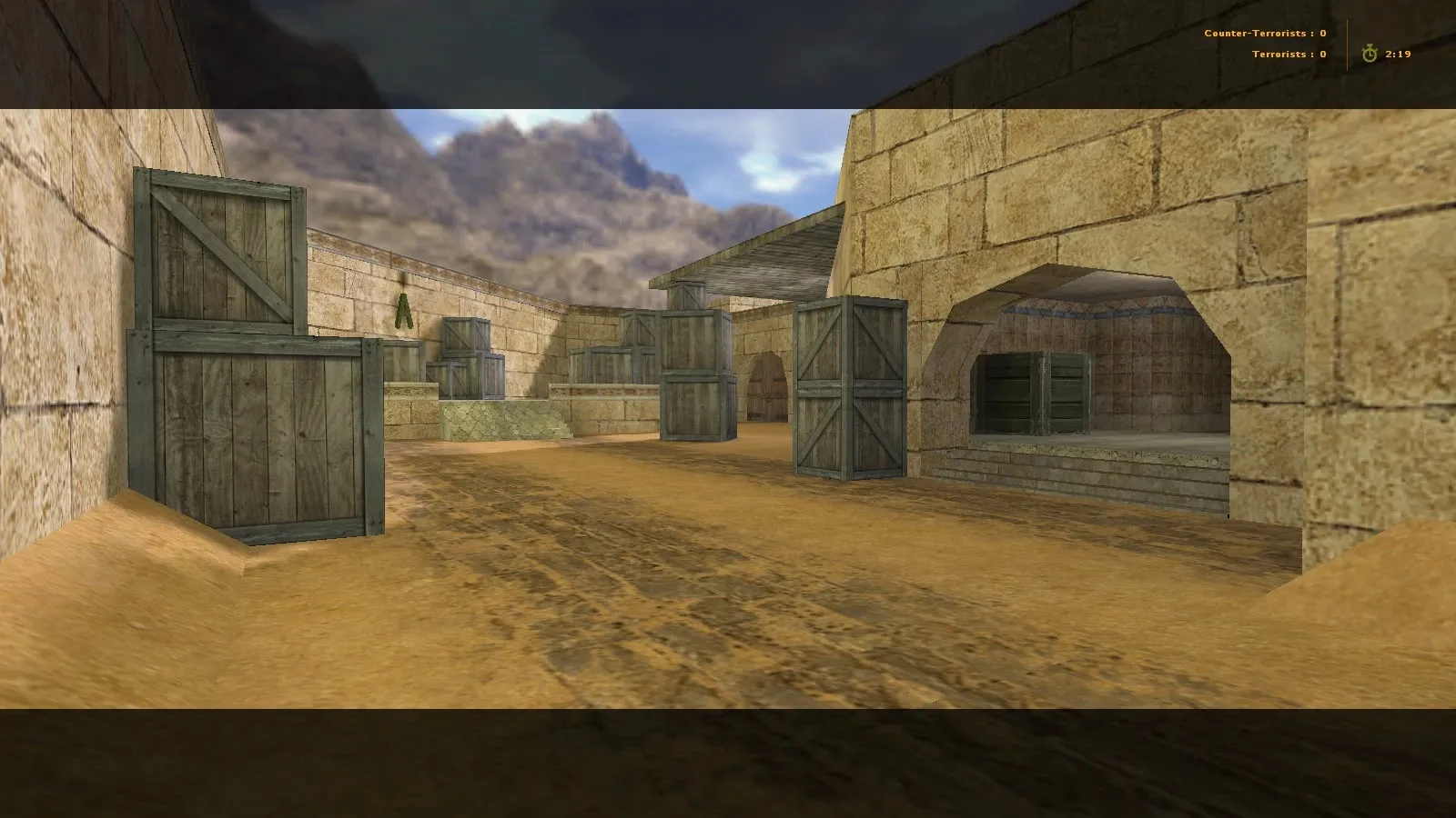 Скриншот  Карта de_heroes для CS 1.6: баланс сторон, точки, .nav для ботов, оптимизация wpoly/epoly