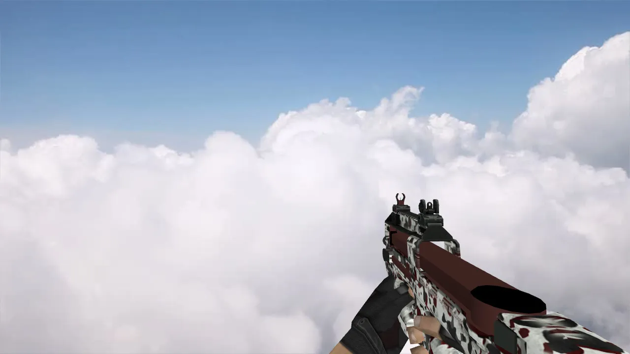 Скриншот Модель «P90 Flush Royale» для CS 1.6 - Уникальный скин