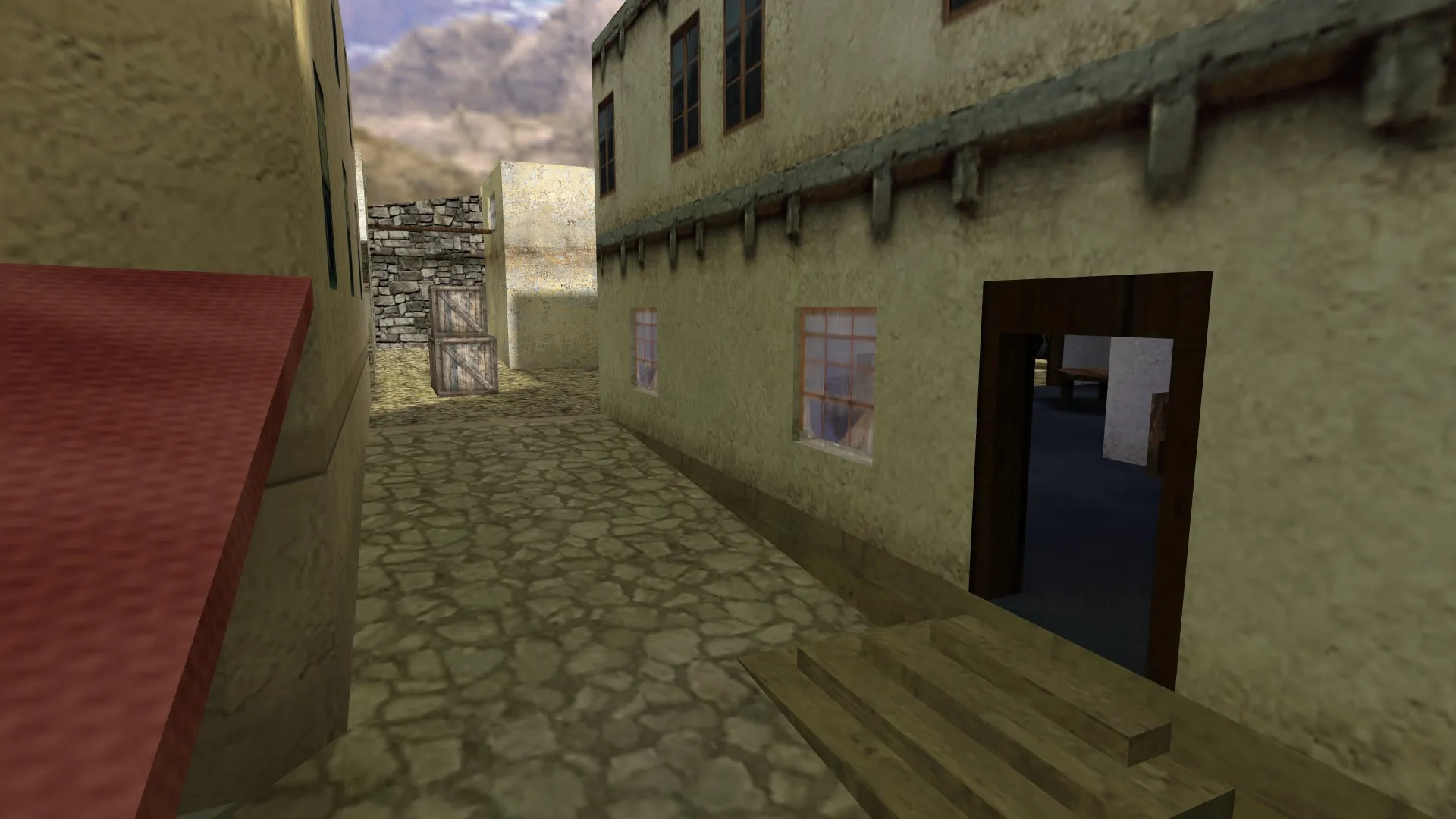 Скриншот  Карта de_southwood для CS 1.6 - Затененные тактики и новые горизонты