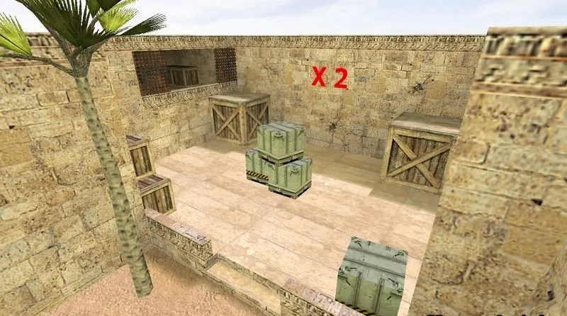 Скриншот Карта de_world для Counter-Strike 1.6: Тактика и Особенности