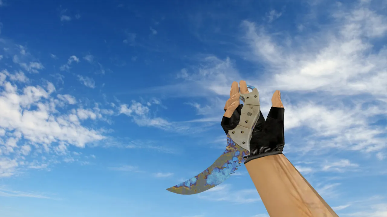 Скриншот Модель ножа «Коготь» «Поверхностная закалка» v_ / p_ / w_ для CS 1.6: звуки, анимация осмотра, текстуры