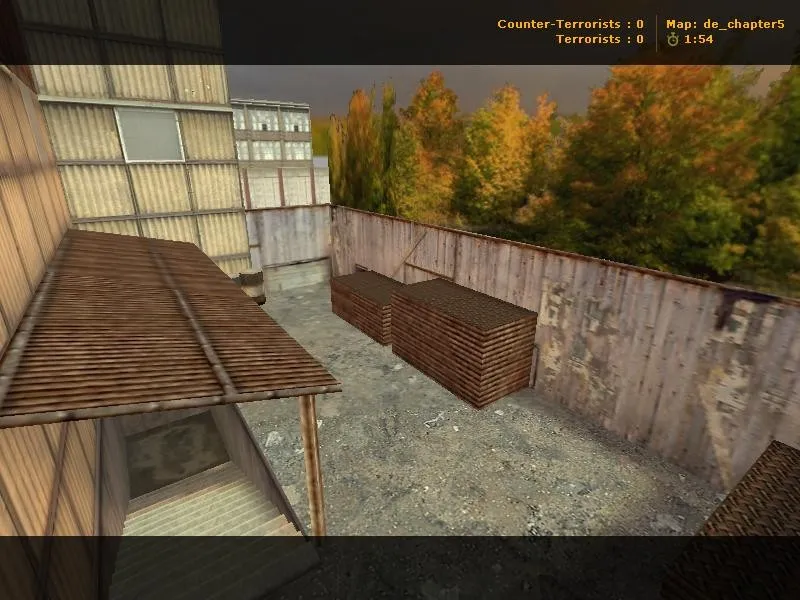 Скриншот  Карта de_chapter5 для CS 1.6: тактика за Т и КТ, точки, раунды, .nav и оптимизация