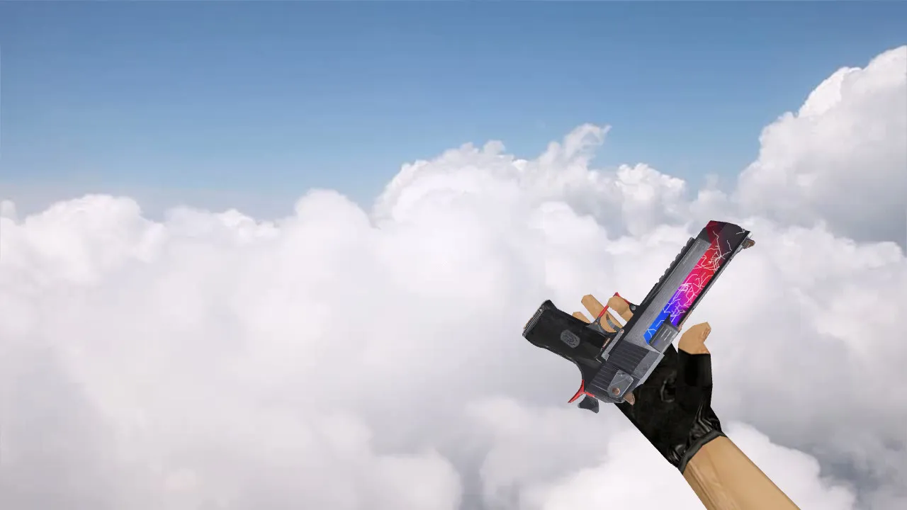 Скриншот Модель «Deagle Overcharged Red» для CS 1.6 - Прокачай свой стиль