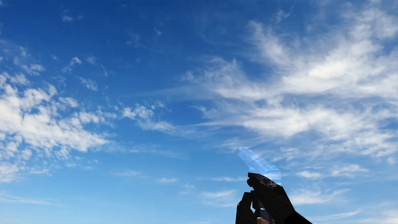 Скриншот  Пак прозрачных моделей оружия v_ п_ w_ для CS 1.6: звуки, анимация осмотра, качество текстур