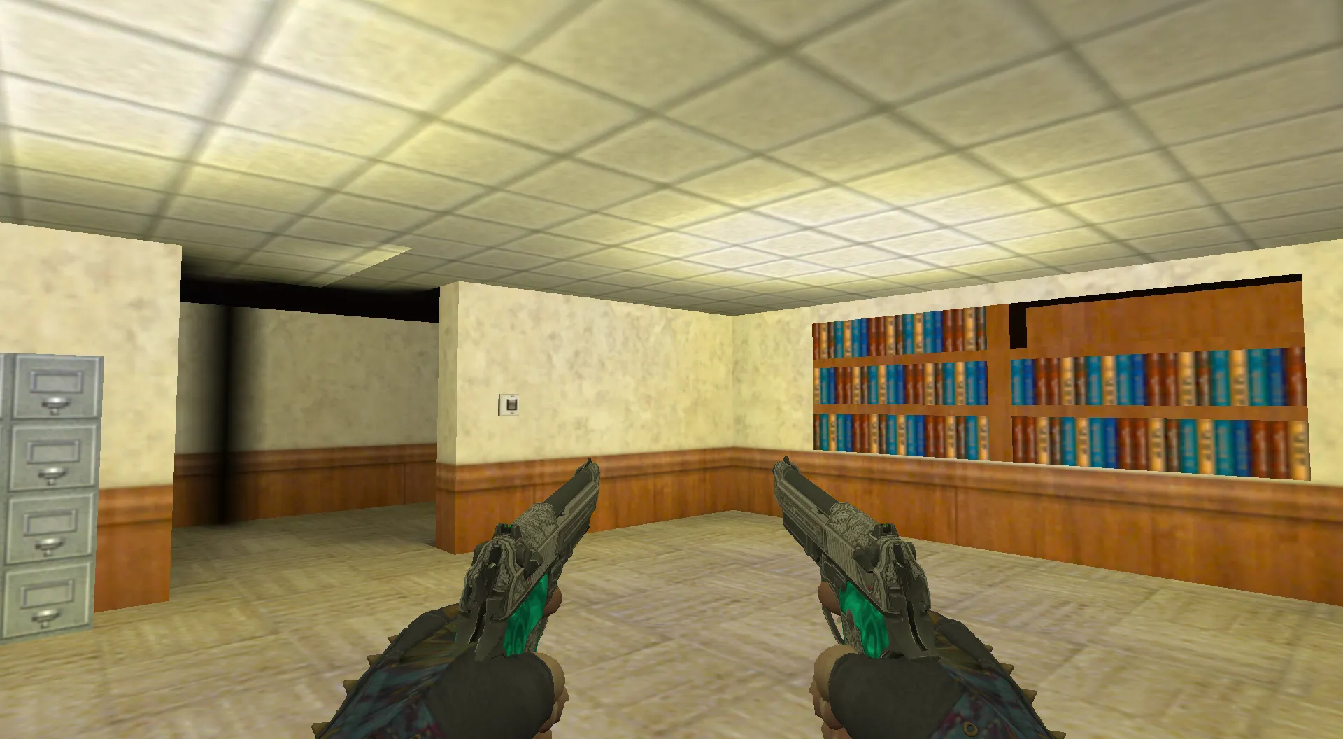 Скриншот  Пак моделей оружия Hydra Gloves | Case Hardened Pack для CS 1.6: v_, p_, w_ модели, анимация осмотра, звуки и текстуры