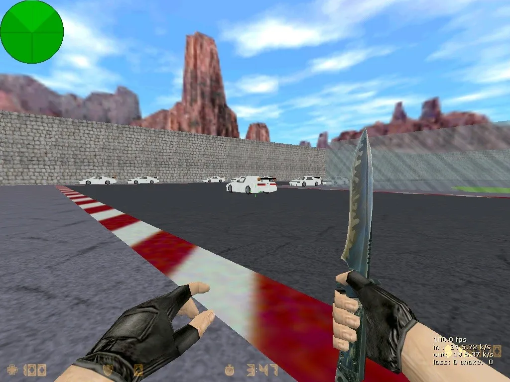 Скриншот  Карта «ka_speedoofroad» для CS 1.6: Тактика и особенности