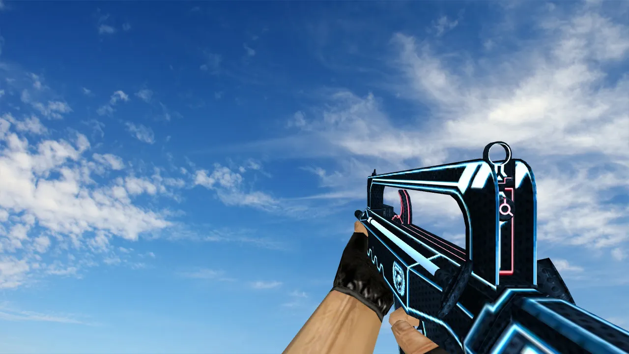 Скриншот Модель «FAMAS SFWC» для CS 1.6 - Качественные текстуры и анимация