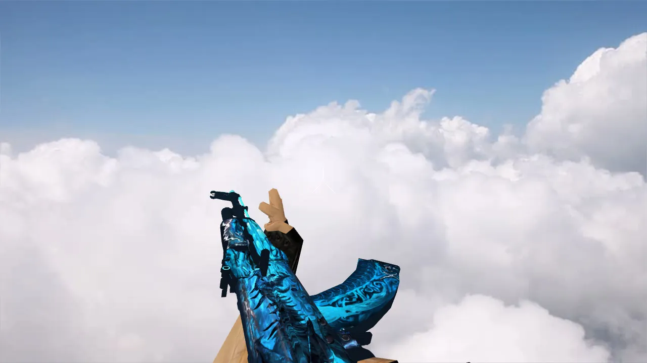 Скриншот Модель «AK-47 Wyrm» v_ и p_ для CS 1.6: звук, анимация осмотра, текстуры, качество модели