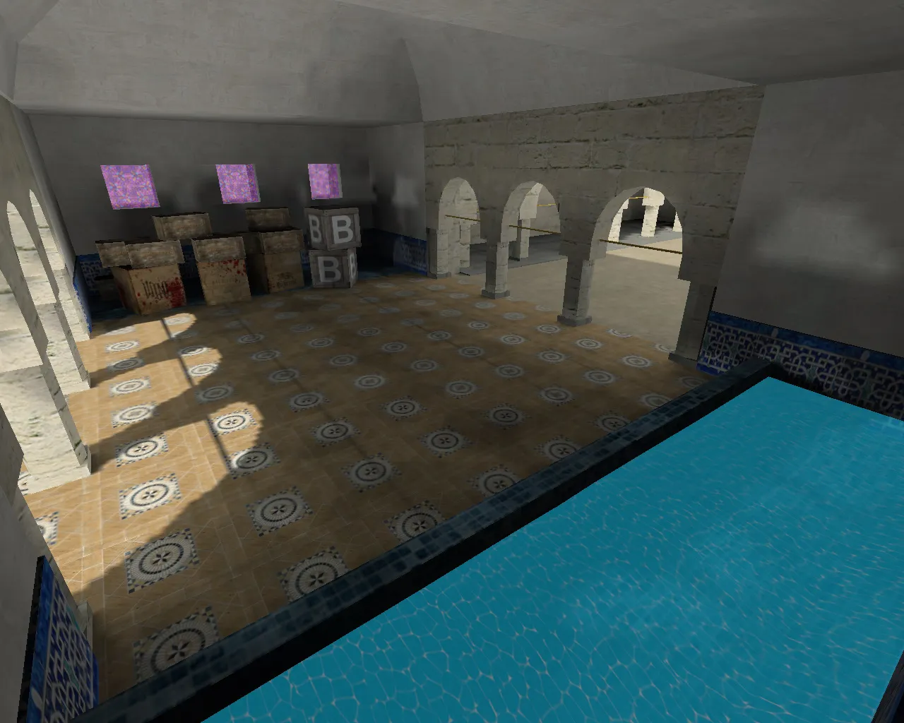 Скриншот Карта de_sultan для CS 1.6 - Баланс и тактика на каждом углу