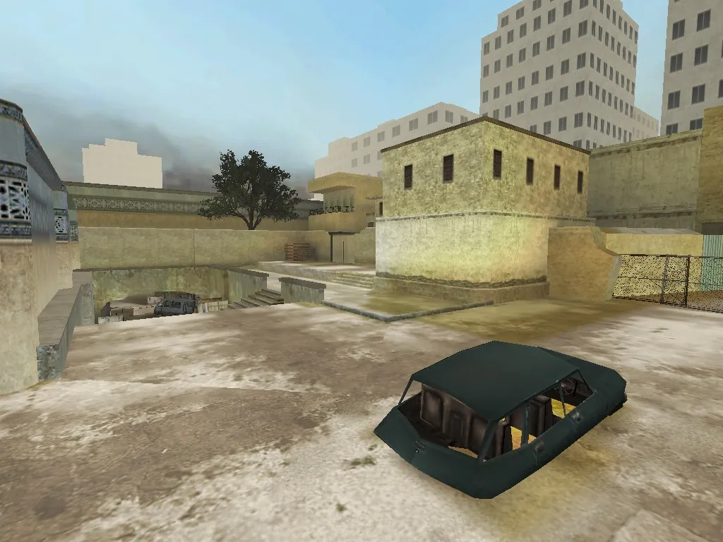 Скриншот Карта csg_dust для CS 1.6: точки сторон, .nav для ботов, оптимизация wpoly/epoly и баланс раундов