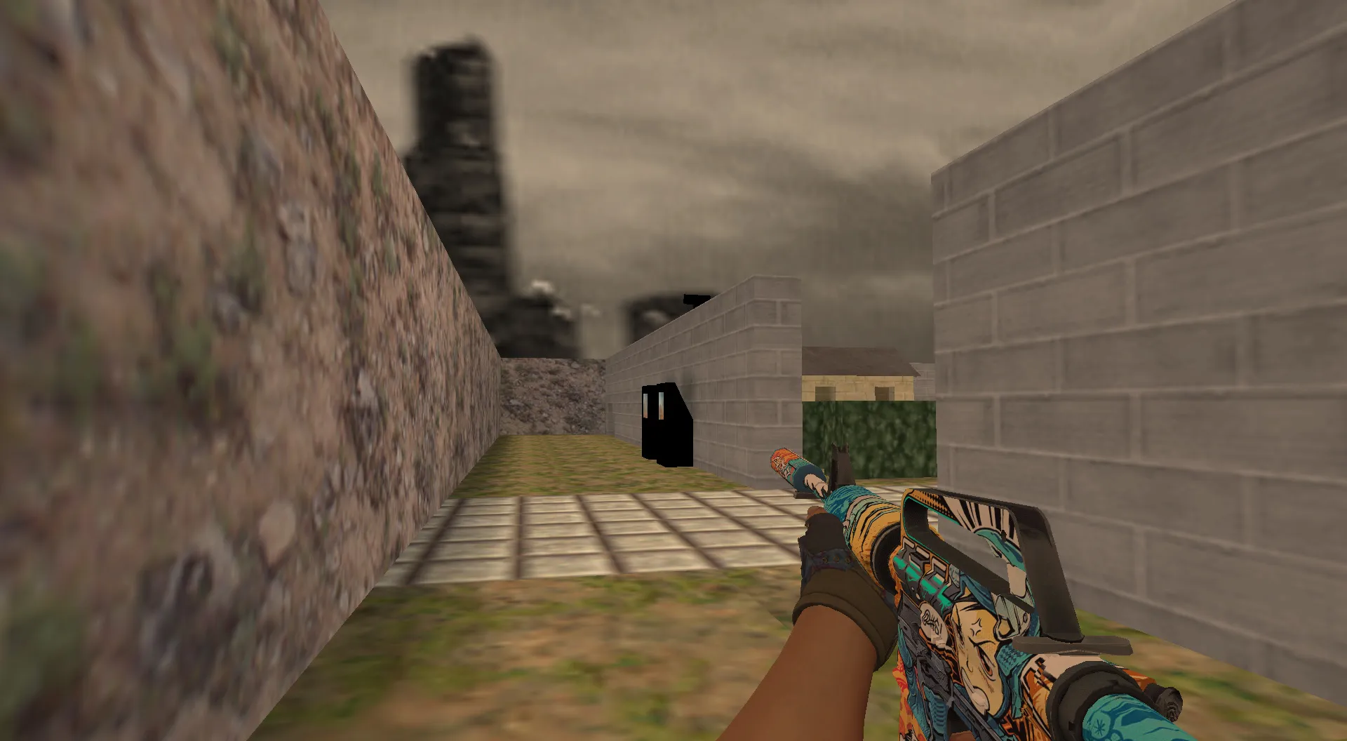 Скриншот  Пак моделей оружия Hydra Gloves | Case Hardened Pack для CS 1.6: v_, p_, w_ модели, анимация осмотра, звуки и текстуры