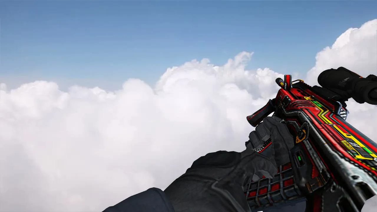 Скриншот Модель AUG Сид Мид для CS 1.6 - Качественные текстуры и анимация