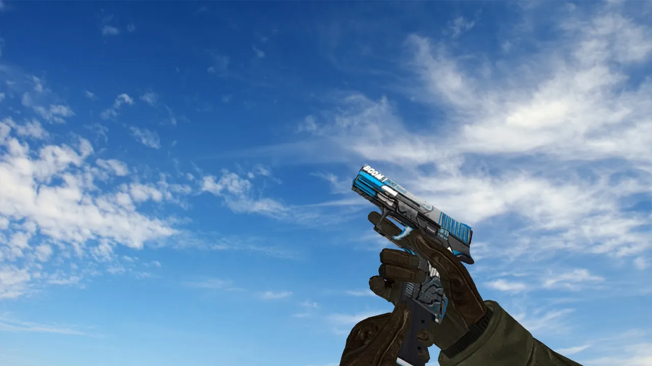 Скриншот Модель P2000 «Пистолет» для CS 1.6 - Качественные текстуры и анимация