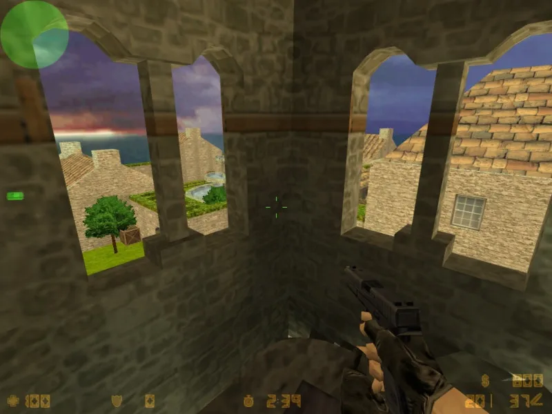 Скриншот  Карта de_escape_alpha для CS 1.6: точки, маршруты, .nav для ботов и оптимизация